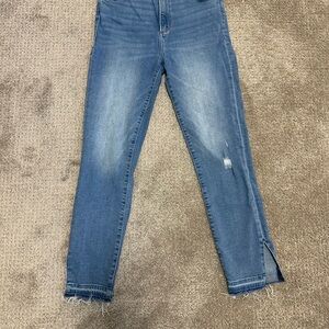 Abercrombie & Fitch Simone High Rise Ankle Jeans